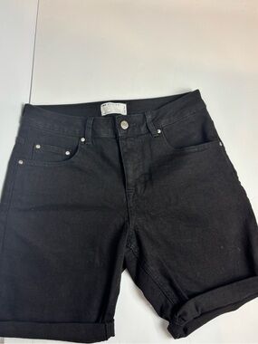 ASOS Black Relaxed Men's Denim Shorts